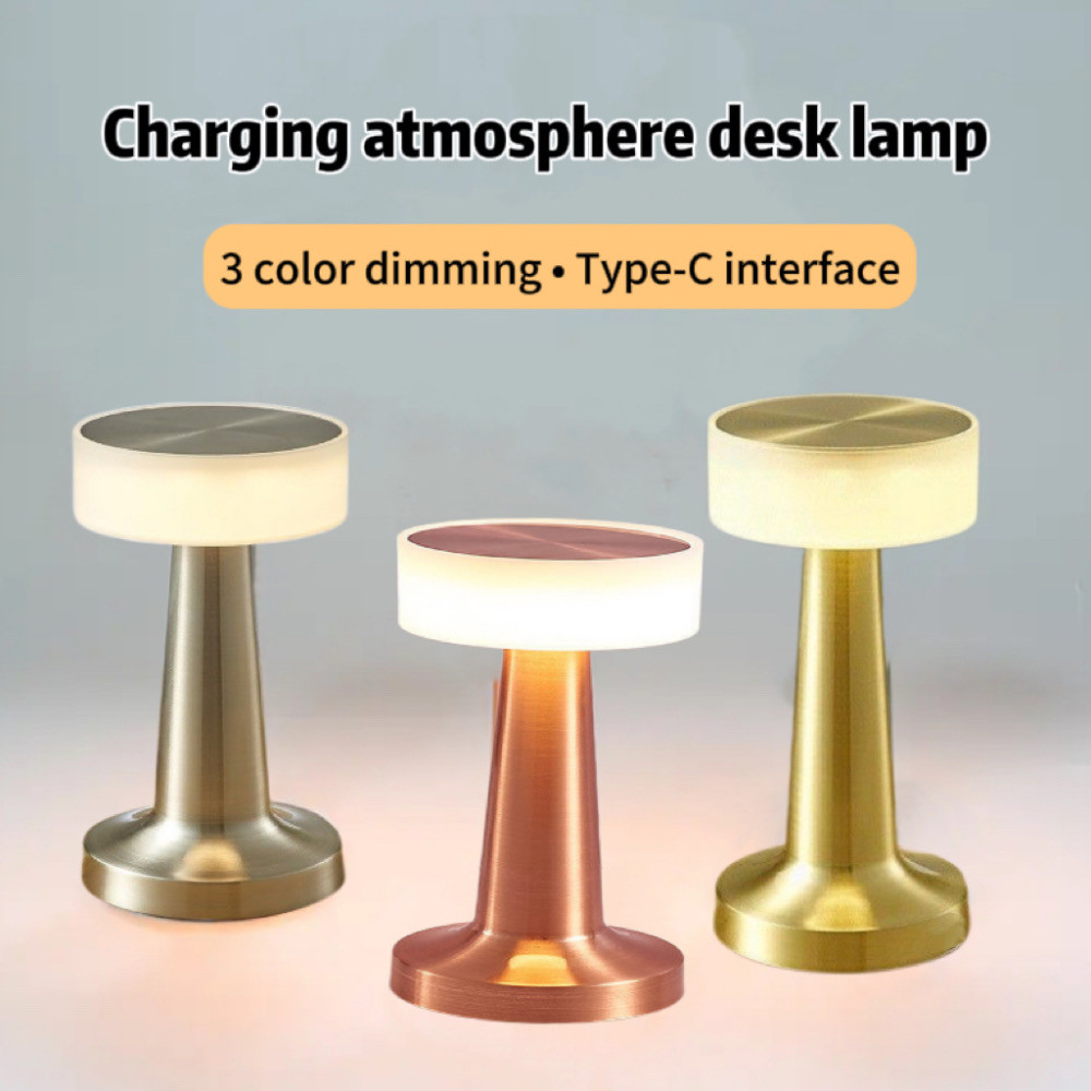 TL5 Portable Battery LED Night Lights Chargeable Bar Table Lamp Home ...