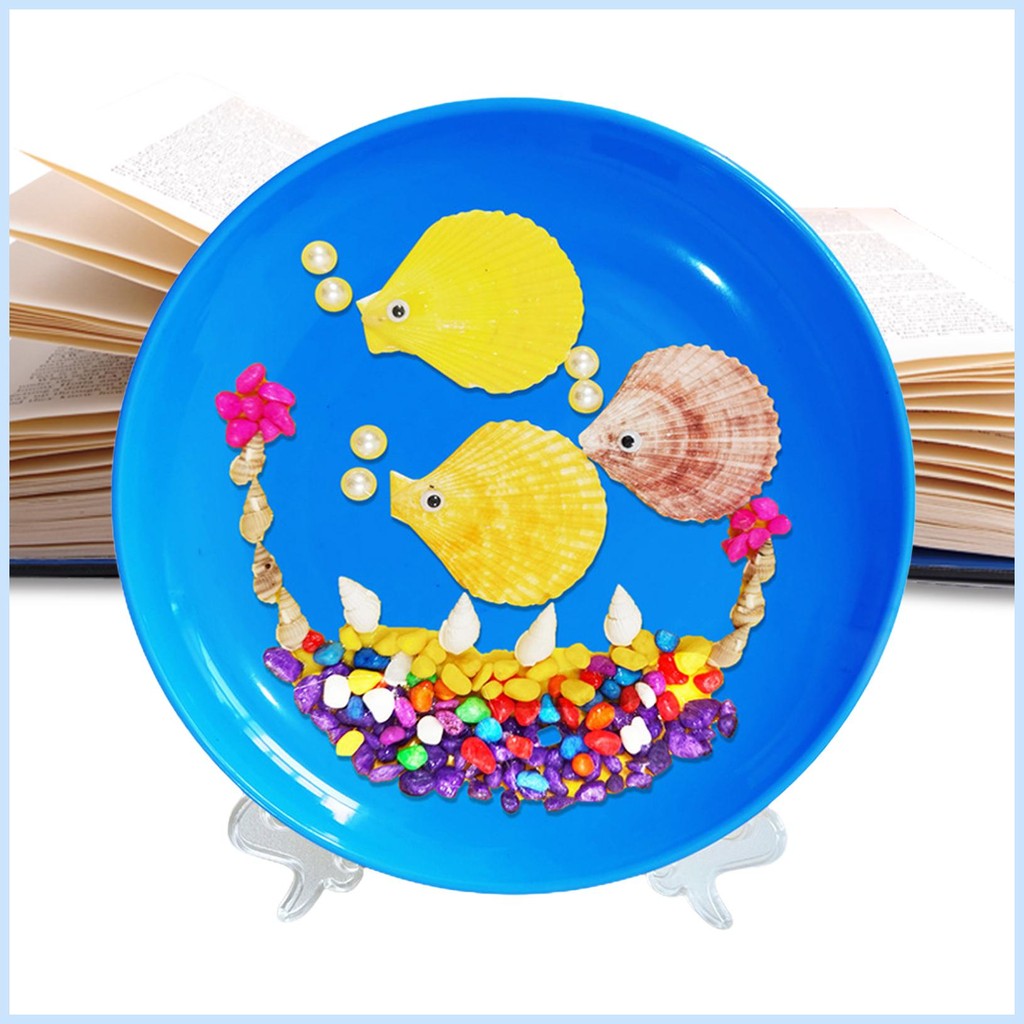 Shell Painting Kits for Kids Unique Sea Scenes Painting Kit Kids Craft ...