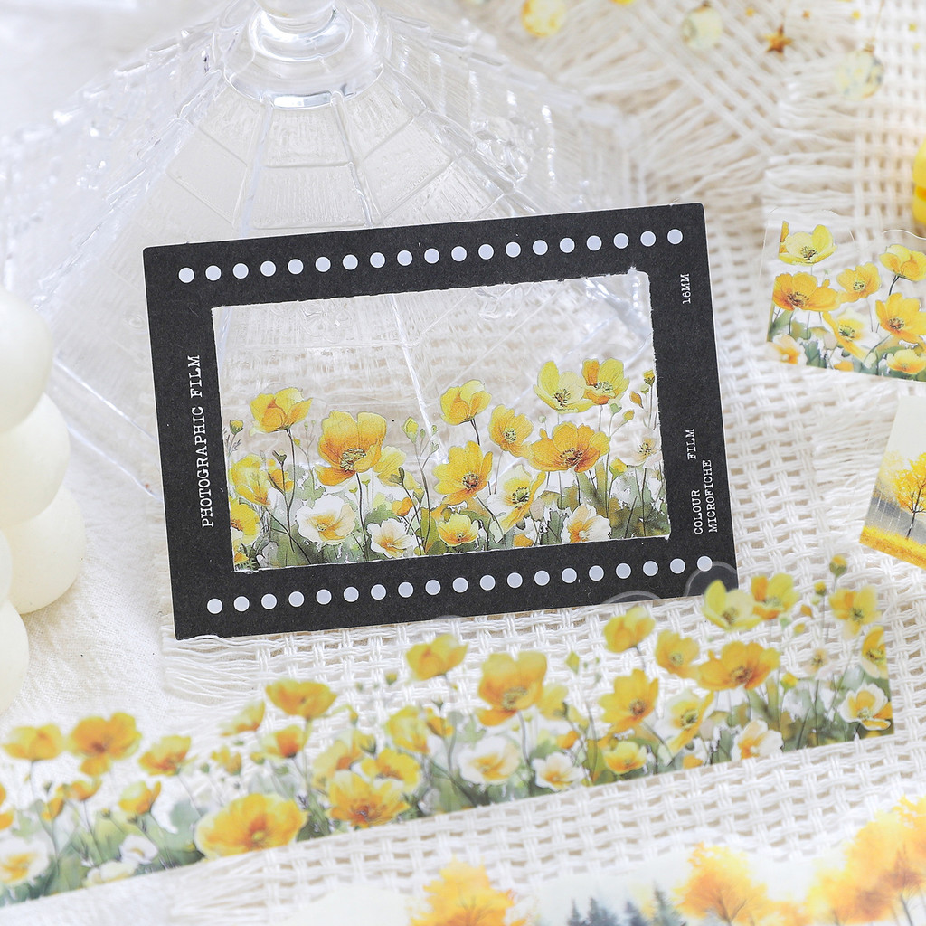 Seven Seven PEL Paper Marks Linjian Flower Letter Series pet ...