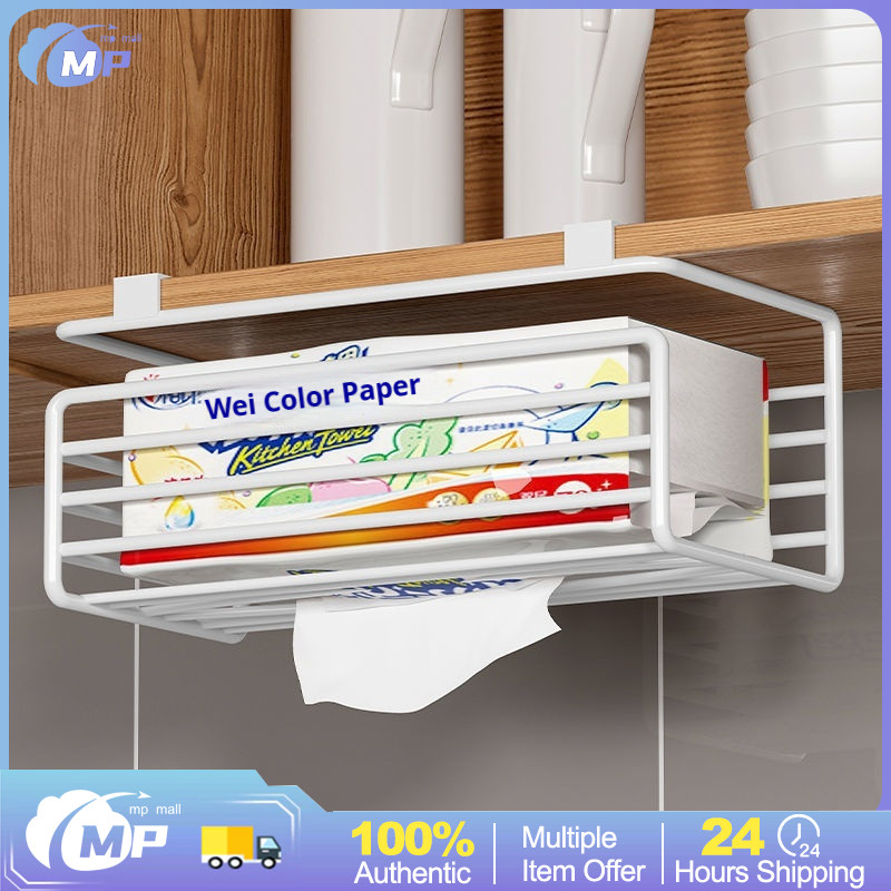 Non Perforated Cabinet Tissue Rack, Kitchen Hanging Storage Rack, Wet ...