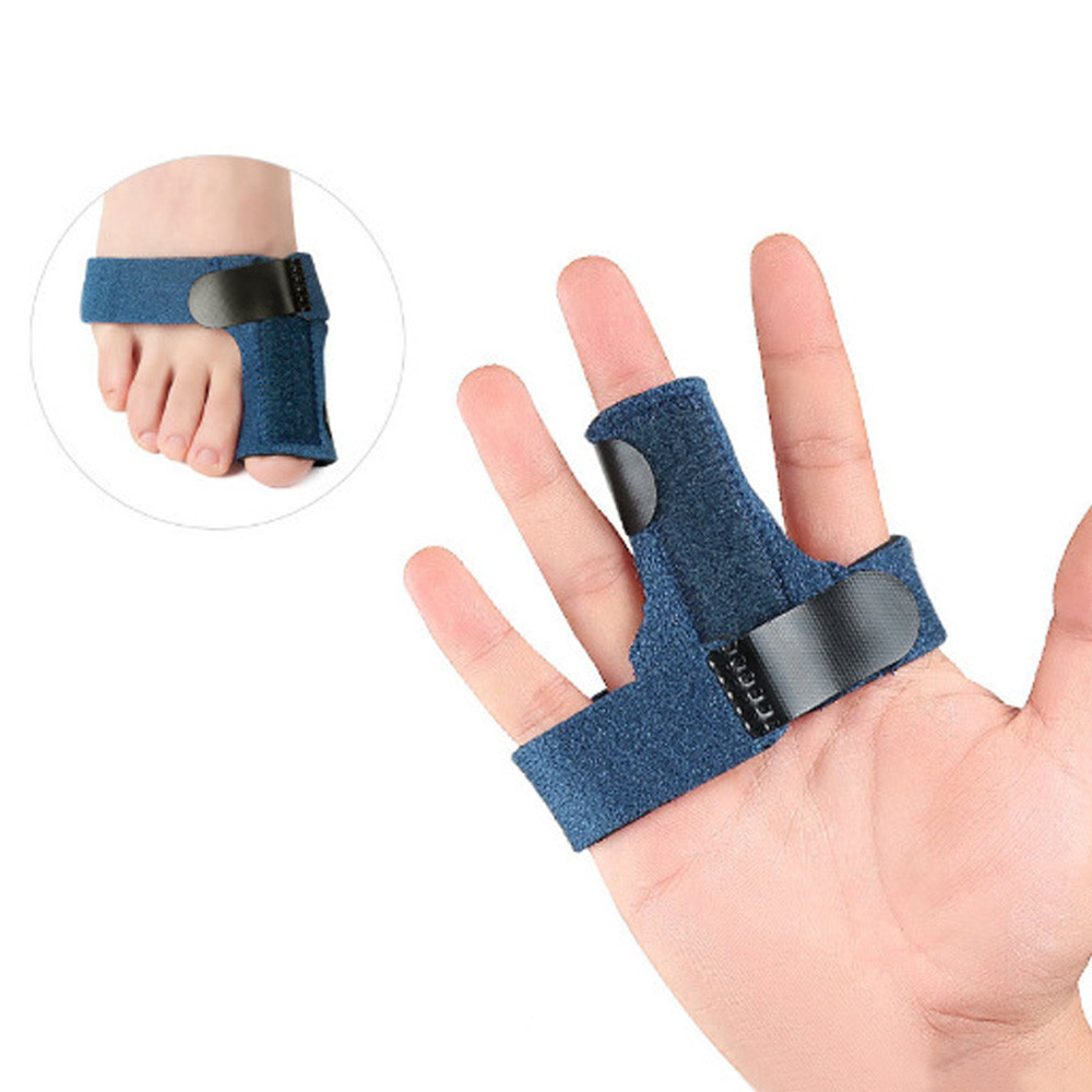 Finger Splint, Adjustable Finger Support Brace, With Fastening Strap ...