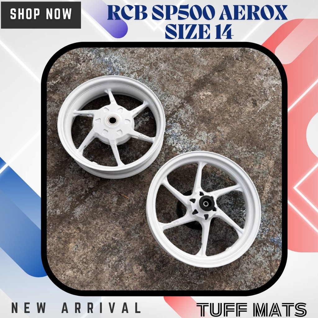 Racing boy RCB SP500 mags wheels for yamaha aerox v1 and v2 | Shopee ...