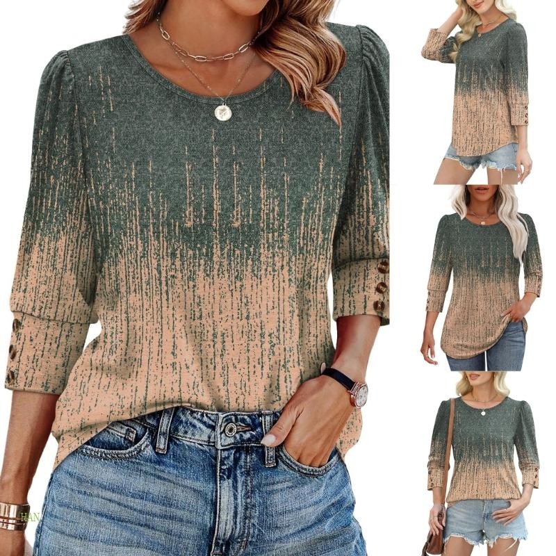 Puff Puff Button Tunic-5 Colors