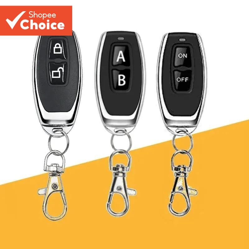 J-XLJ201 2 Button Wireless Remote,Universal Wireless Clone Switch, Copy ...