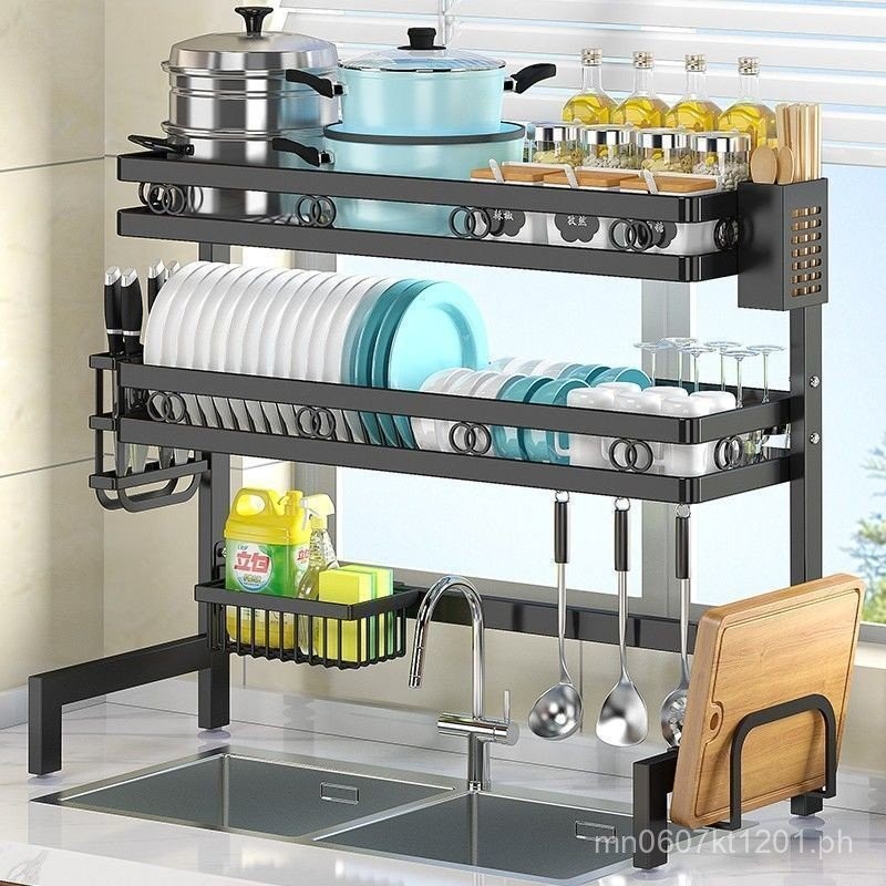 Multi-Functional New Kitchen Storage Rack for Dishes, Countertop Dish ...