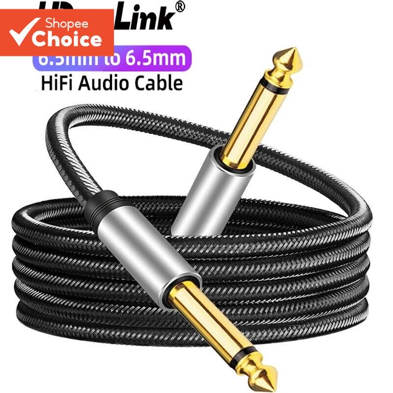Image showcasing HdoorLink 6.5mm Jack To 6.5mm Audio AUX Cable Male To Male Instrument ...