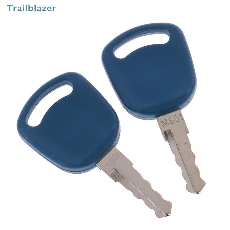 TBPH 2 Pieces 14601 Key For New Holland Excavator Grader Dozer Heavy ...