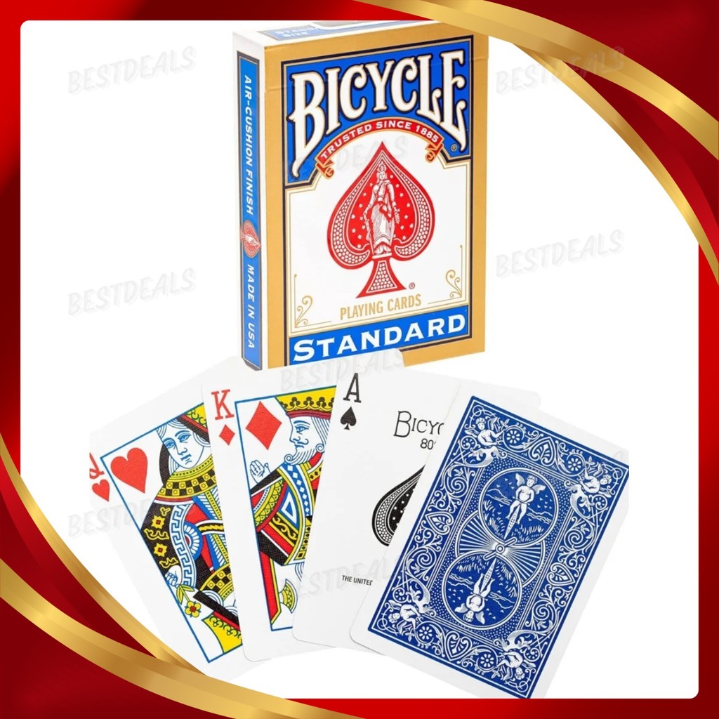 Assorted Bicycle laminated paper, Standard playing cards | Shopee ...