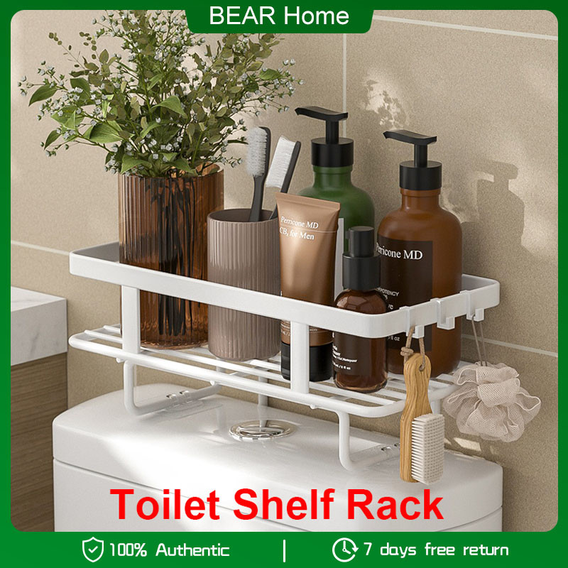 Bathroom Wall Mounted Storage Racks Toilet Storage Racks Thicken ...