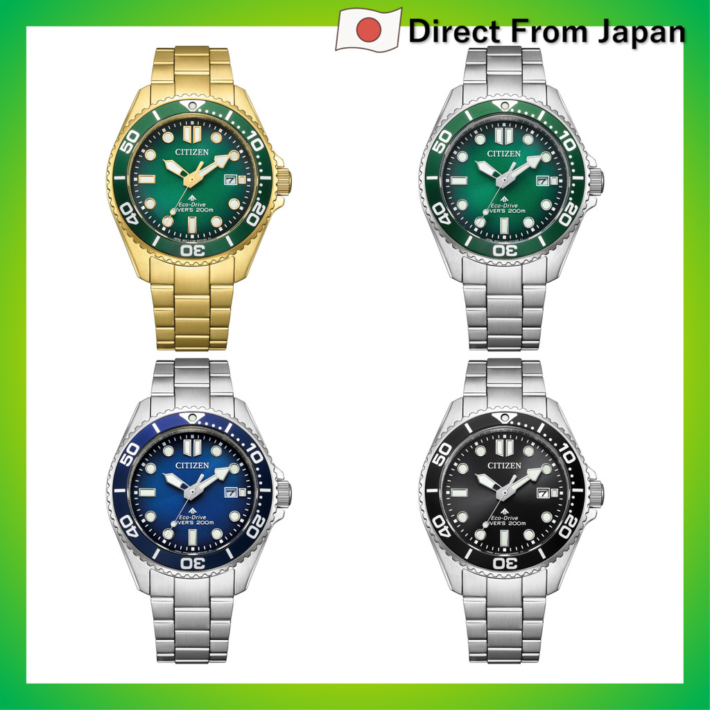 [Citizen] Promaster Light-Powered Eco-Drive Diver's Watch 200m Green ...