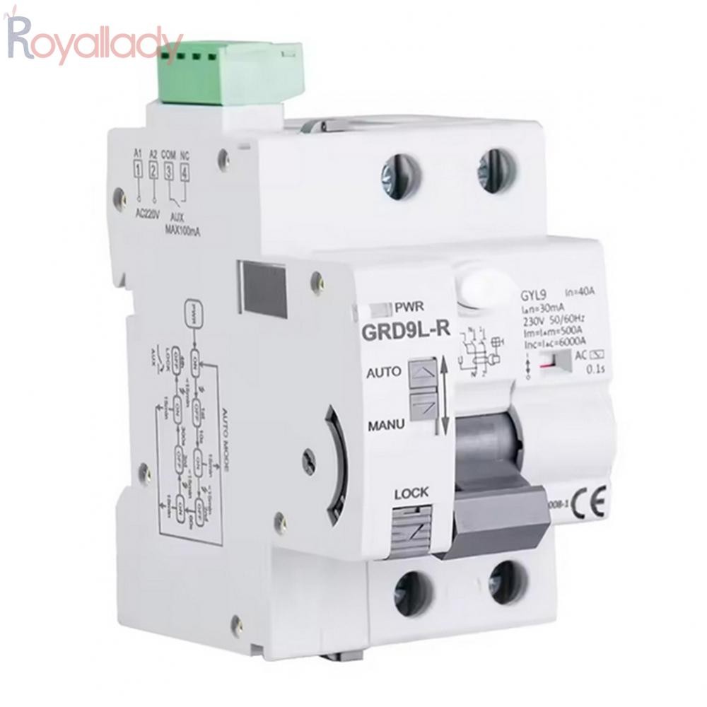 Automatic RCCB Recloser Automatic Reclosing Function DIN Rail Mounting ...