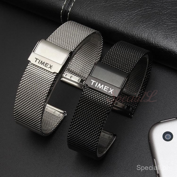 Timex Watch Band Unisex - Milanese Stainless Steel Metal Mesh Strap for ...