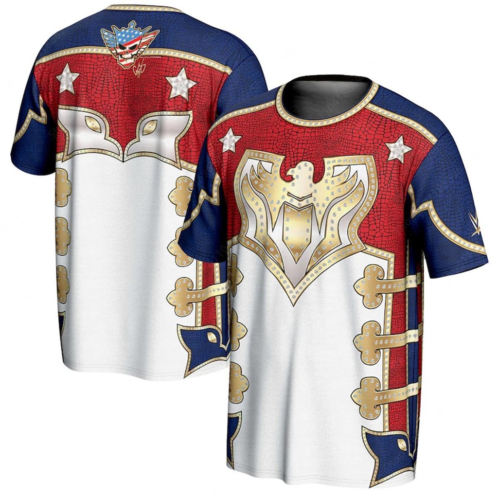 Motorcycle Wwe Cody Rhodes Crowned Skull T-Shirt For Men Wrestler'S ...