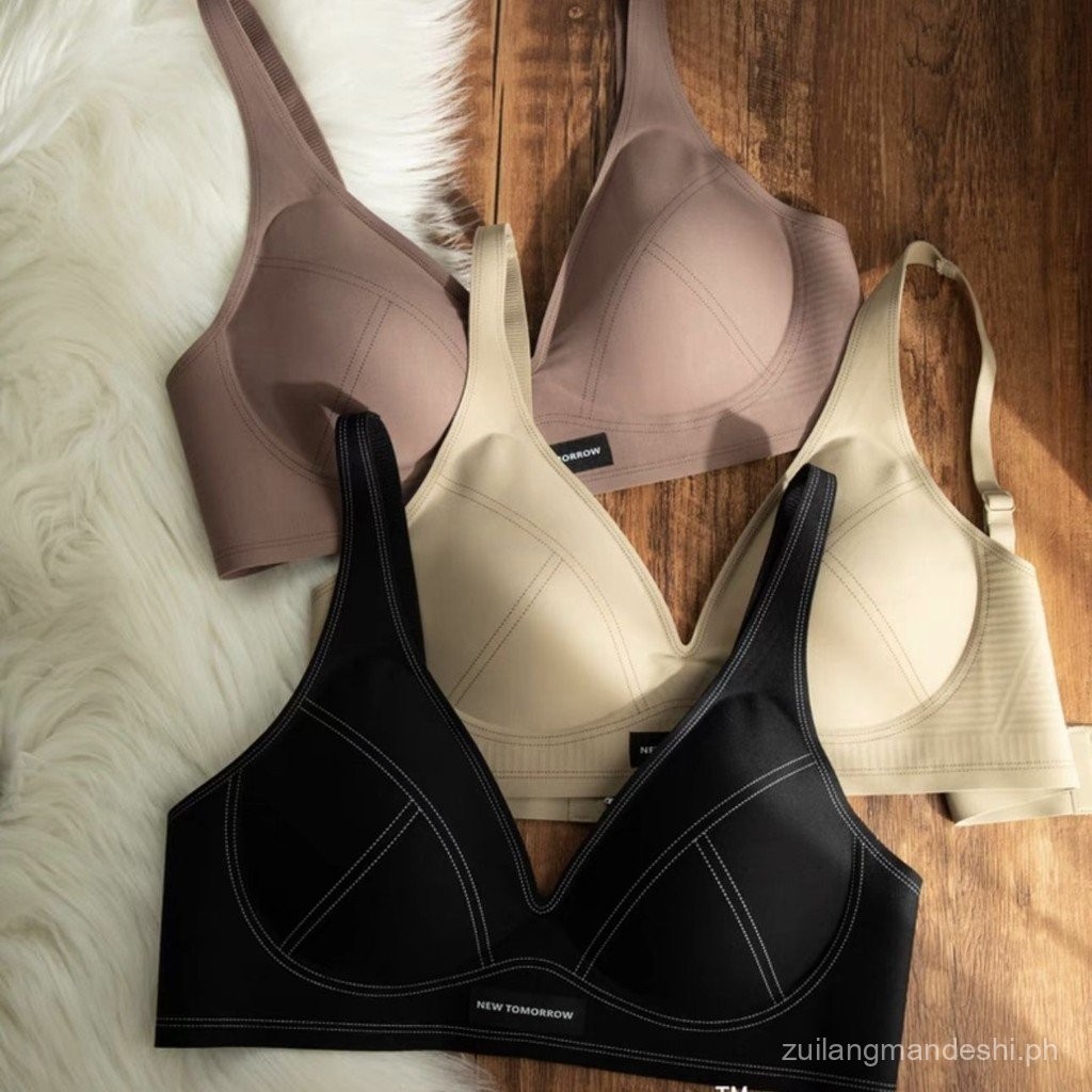 Hot-Selling Seamless Liquid Bra for Women, Summer Small Chest Push-Up ...