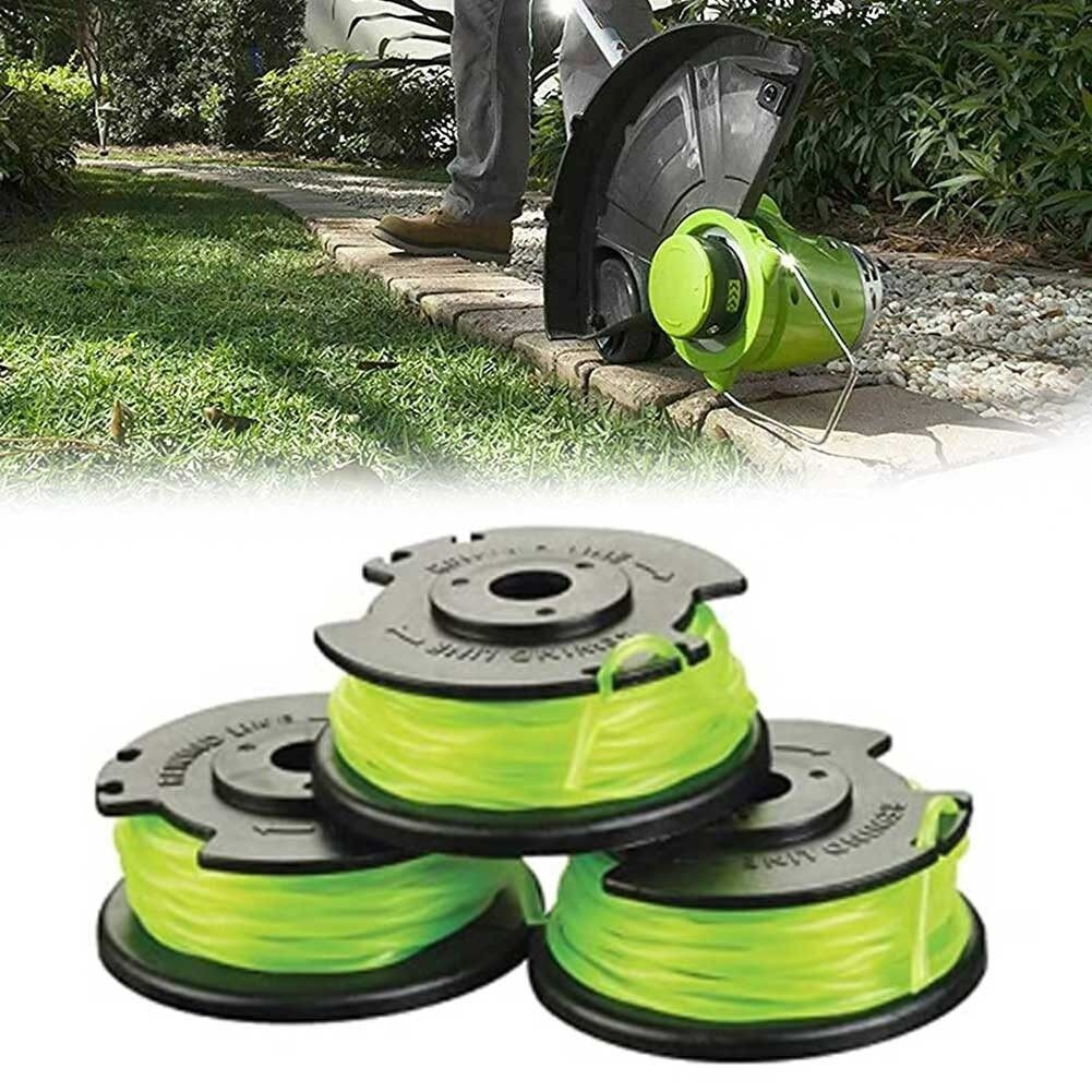 3Pack Replacement Spool Line For Ryobi RAC143 36V Grass Trimmer Spool ...