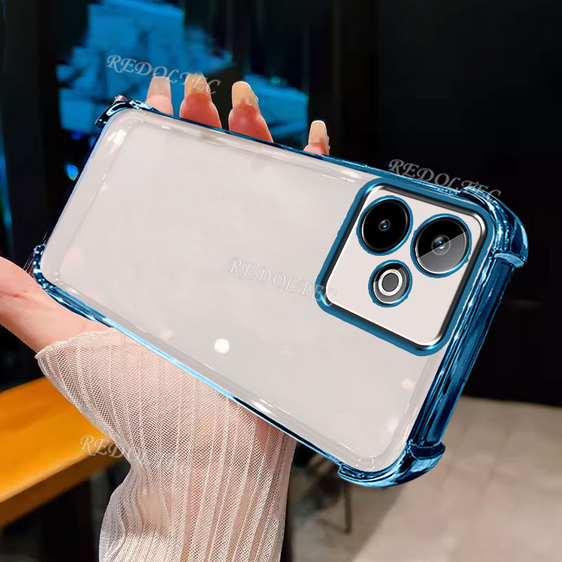 Case Realme GT 7T New Design Four Corner Shockproof Transparent Casing  Realme GT7 T GT7T Ultra Thin Soft Phone Back Cover