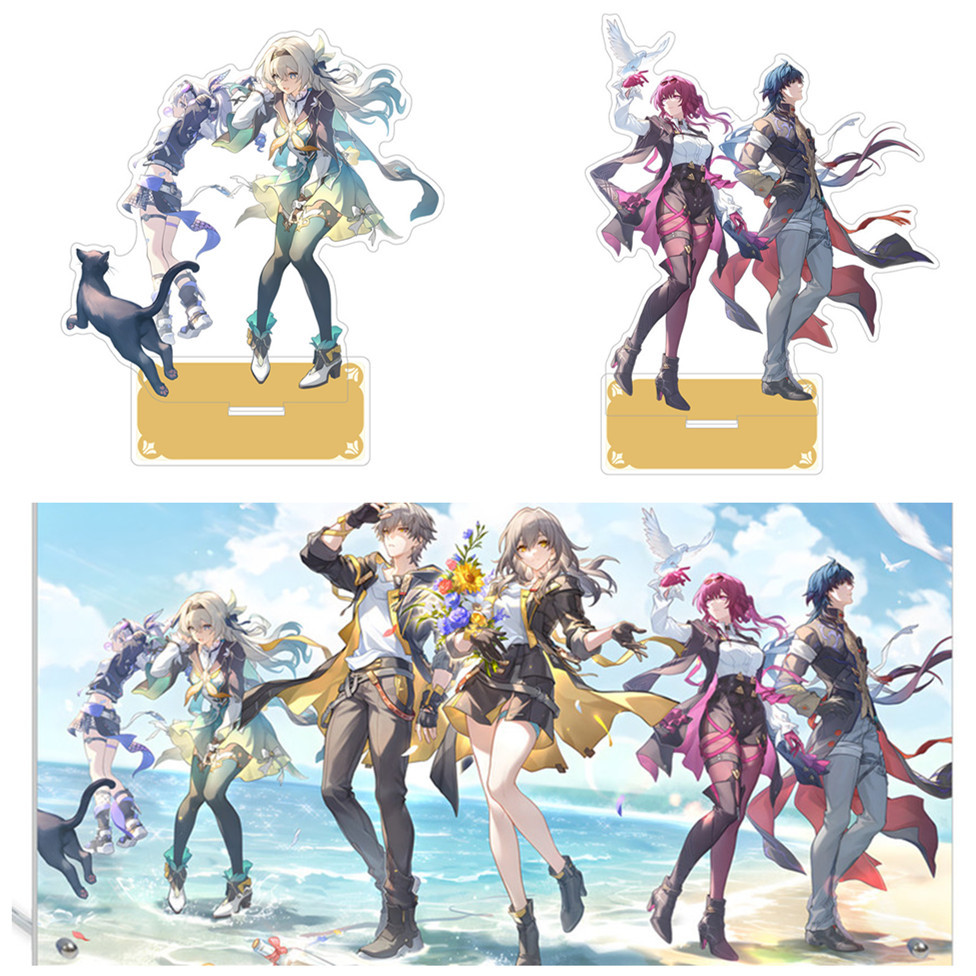 Honkai: Star Rail Blade Firefly Anime Game Merch Standees Large Acrylic ...