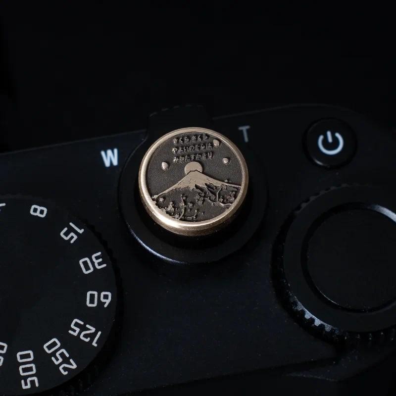 Camera Brass Shutter Release Button for Fujifilm XT5 XT20 100Vi 100V ...