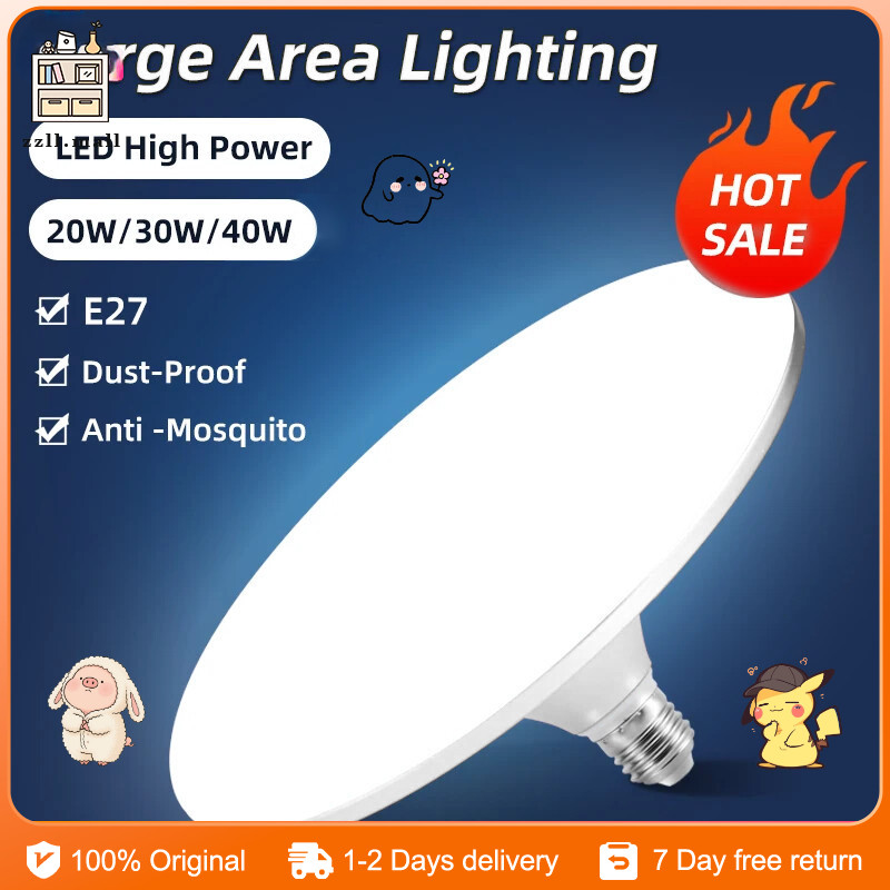 Super bright LED bulb 220V - eye protection and anti-fatigue, fast heat ...
