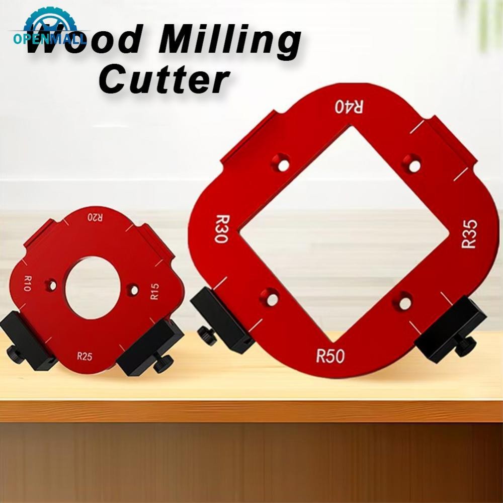 OPENMALL Woodworking Router Arcs Angle Positioning Template Corner ...