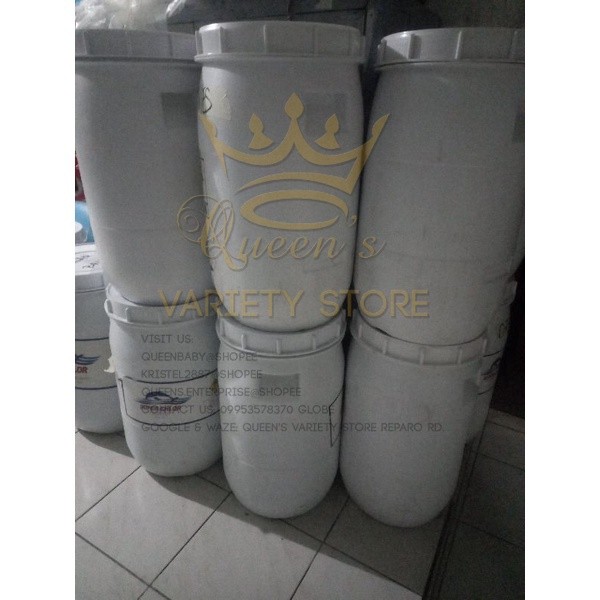 EMPTY DRUM BASIN WITH LID COVER AND CAP | Shopee Philippines
