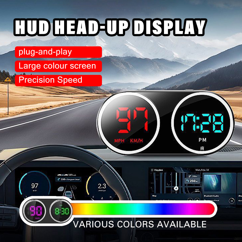 HUD Car Head Up Display KMH/MPH General Motors Speed Windshield ...