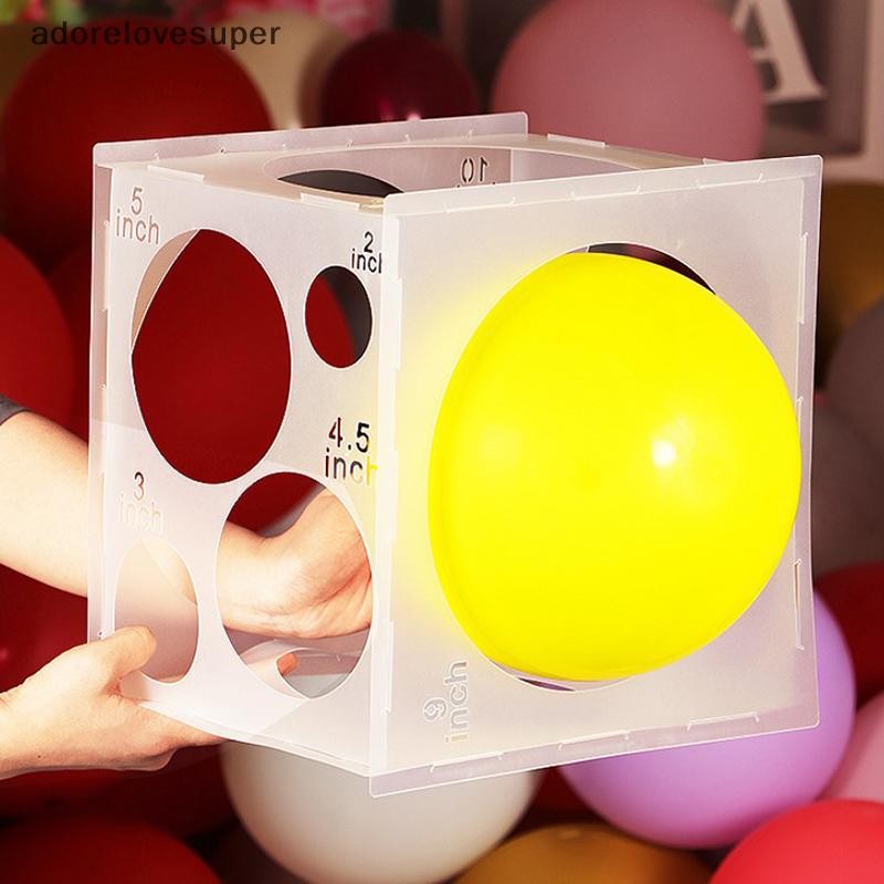 AD1PH 11Holes 2-10Inch Balloon Sizer Box Collapsible Balloons ...