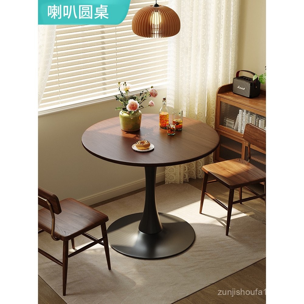 Nordic Tulip Round Table Simple Casual Meeting Table Coffee Shop Milk ...