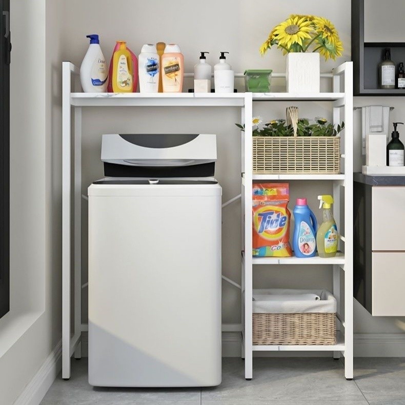 Washing Machine Shelf Sub Floor Bathroom Tumbler Upper Open Storage ...