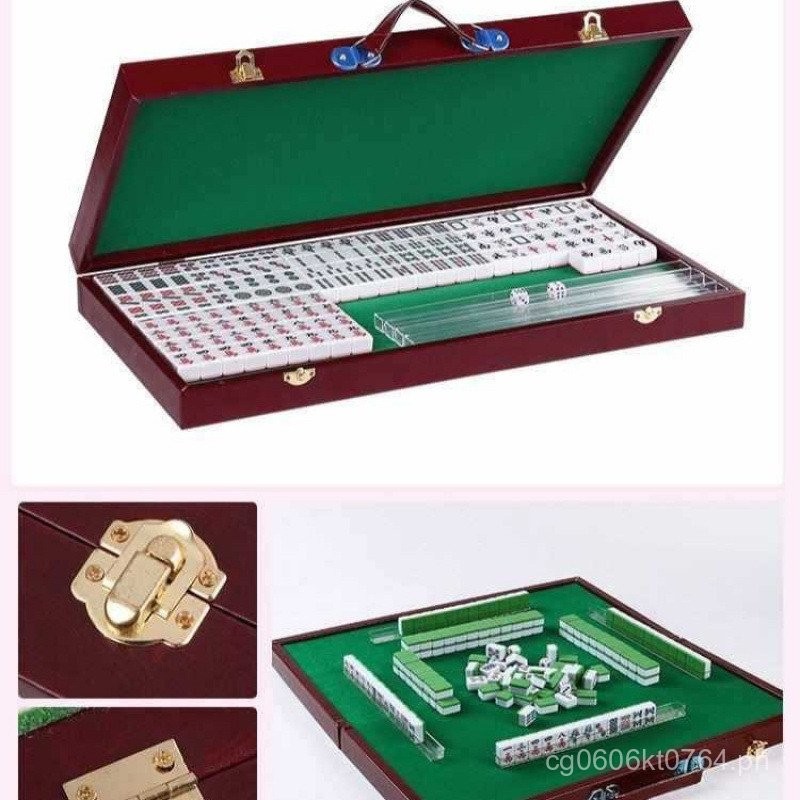 Mahjong Tile Folding Toy mini Outdoor Mini Medium Sparrow Hand-Cranked ...
