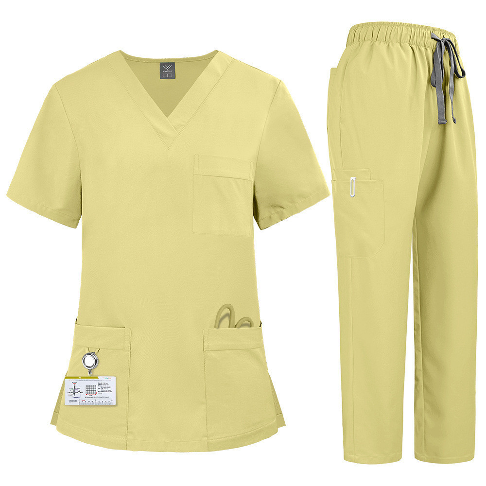 【New Color】2025 NiaaHinn Women Men Scrub Suit Set with cargo pants ...