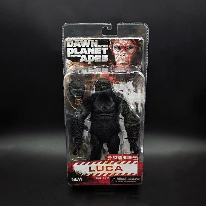 CAESAR & LUCA アクションフィギュア セット NECA Rise of the Planet of the Apes Characters Caesar and Maurice
