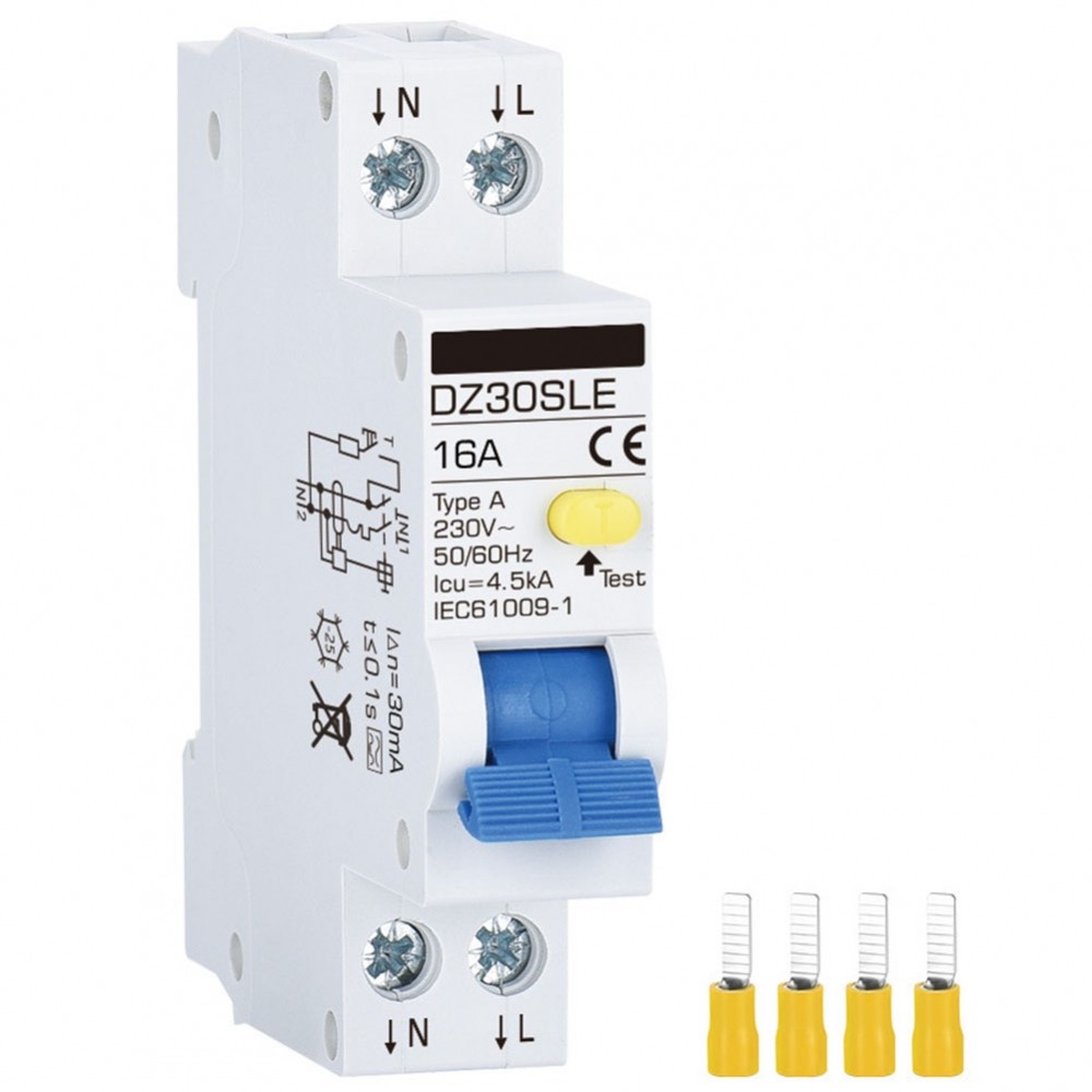 2-Pin Breaker Commercial Applications DIN Rail Mount Easy Installation ...