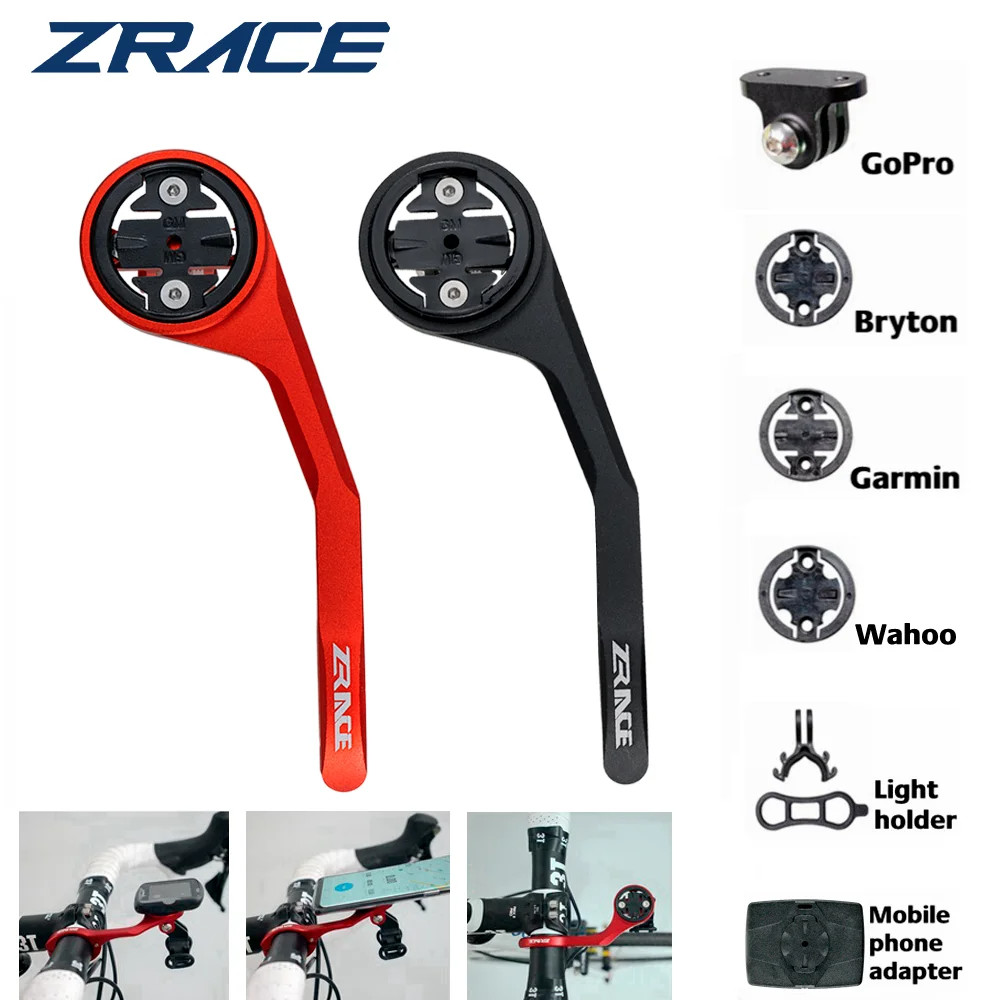 ZRACE Bicycle Computer Camera Mount Holder Out Front Bike Mount From ...