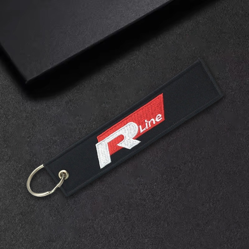 Embroidery Car Logo Key Ring Keychain Keyring Accessories For ...