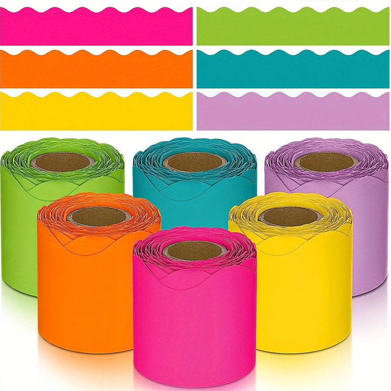 5.7cm Paper Border Stickers Classroom Blackboard Border Decal Billboard ...