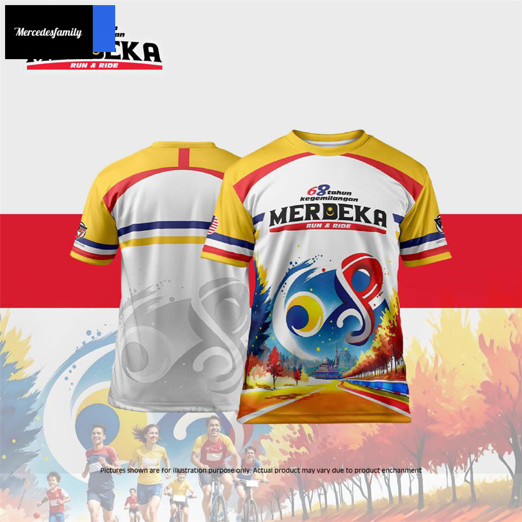 1957 Merdeka Clothes 2025 68Th Jersey Merdeka Clothes 68 Years Jersey ...