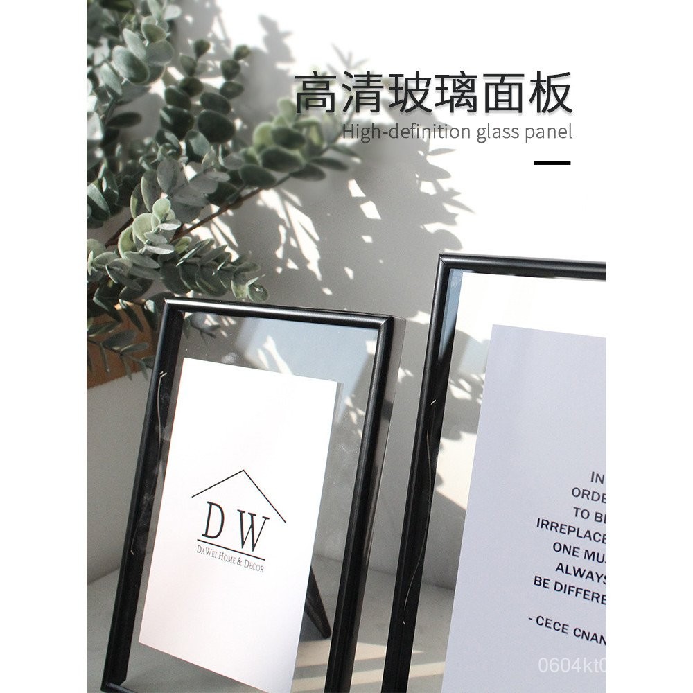Photo Frame Inch Photo Album Photos67Transparent Metal a4Set up the ...