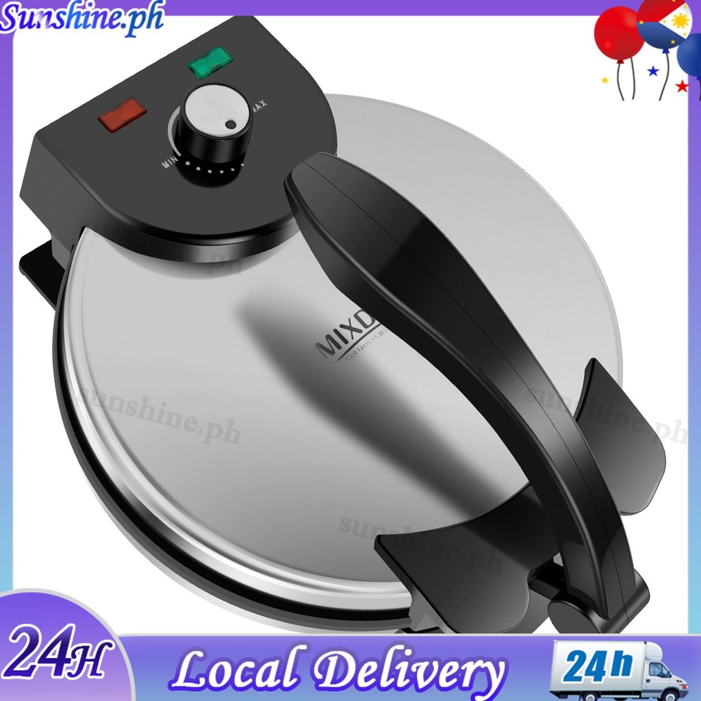 Roti Maker Electric Tortilla Press with Removable Handle Nonstick ...