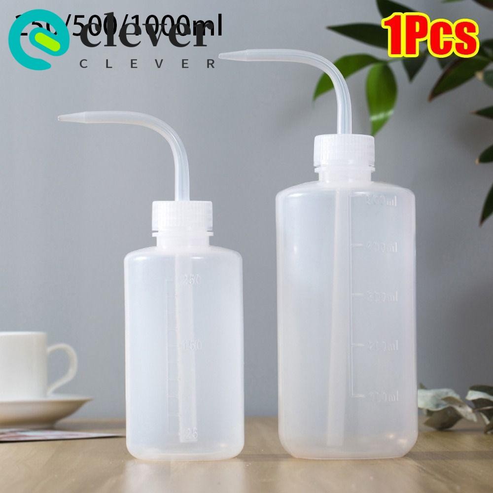 CLEVER 1Pcs Wash Bottle, White Washing Clean Laboratory Measuring ...
