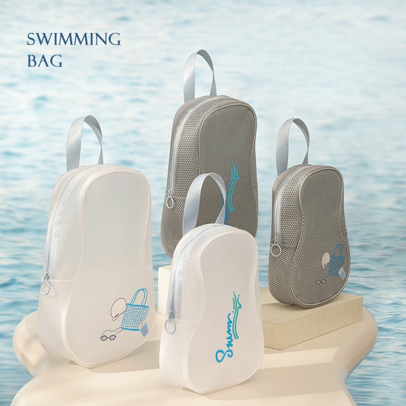 Dry wet separation waterproof bag, handheld travel portable swimsuit ...
