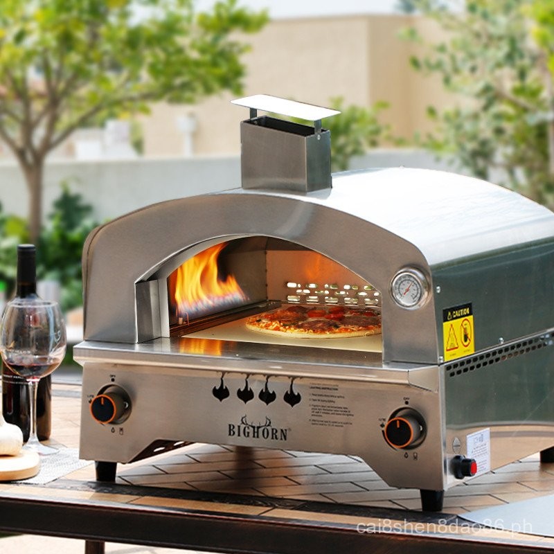 large-gas-pizza-oven-classic-italian-pizza-oven-stainless-steel-oven
