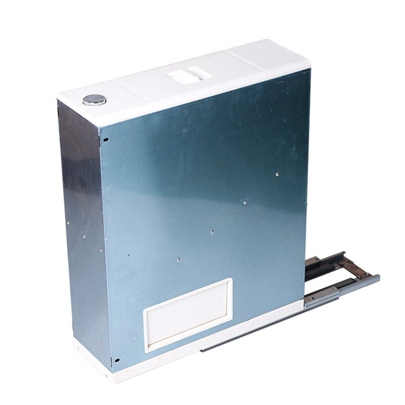 3047L8K With Track Rice Cabinet Pull-out Rice Bucket Built-in Measuring ...
