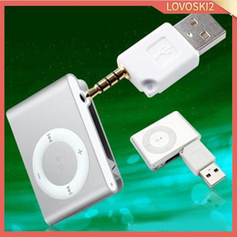 [Lovoski2] USB to 3.5mm Male Charger Converter Adapter Plug for iPod ...