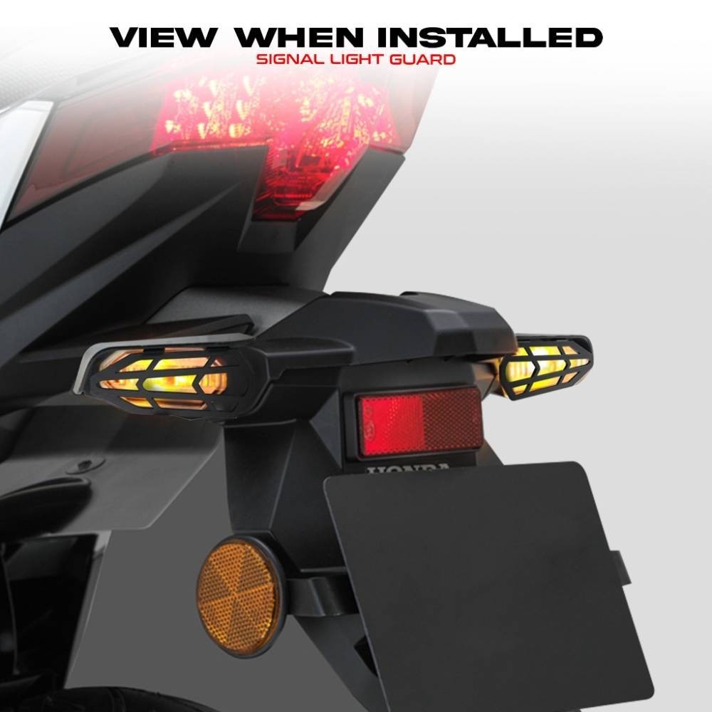 2 in 1 Signal Light Protector Shield Guard Cover for Honda Click 125i ...
