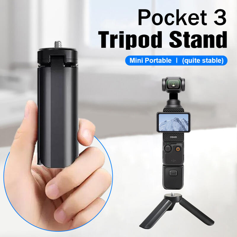 Mini Tripod for DJI Osmo Pocket Desktop Stand Stabilizer Holder for  Insta360 X3 Pocket Pocket Gimbal Tripod Accessories