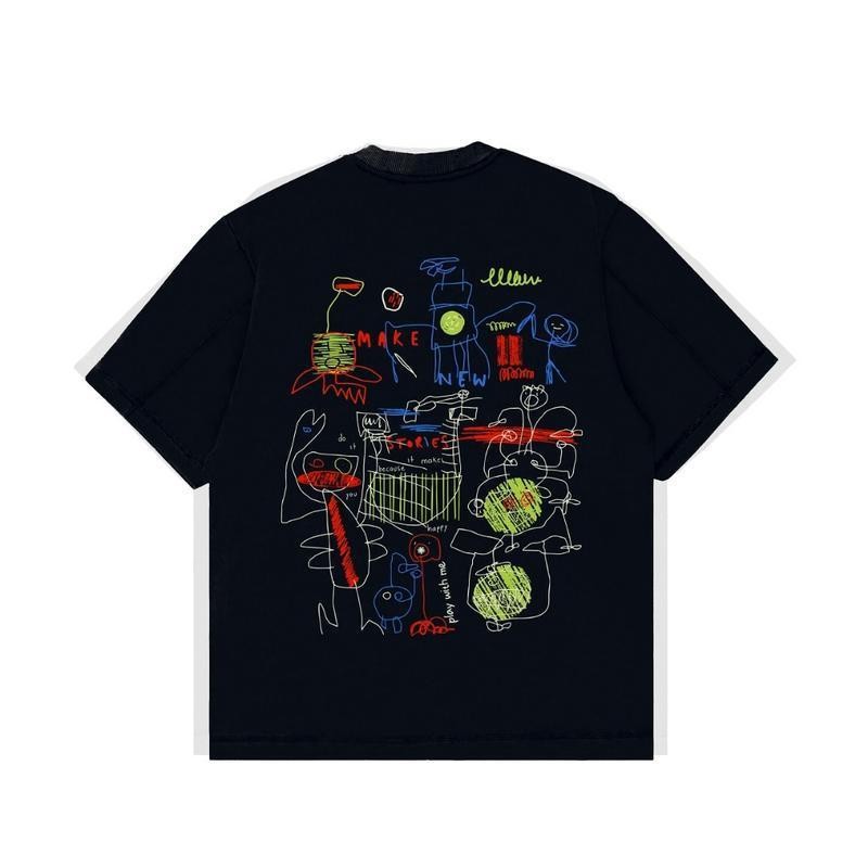 KATUN Onoma Bangkok Cotton - Oversized Tshirt Story Maker Black - T ...