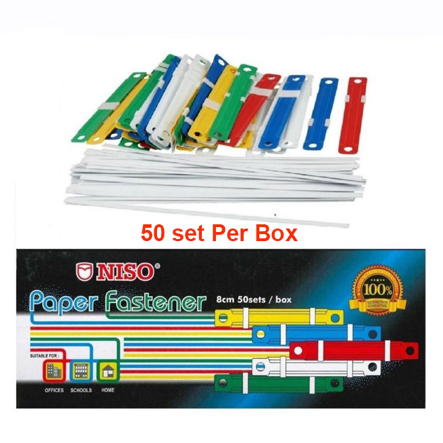 Niso Paper Fastener 1Box | Shopee Philippines