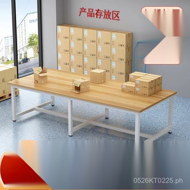Workbench Clothing Conference Table Warehouse Packing Table Courier ...