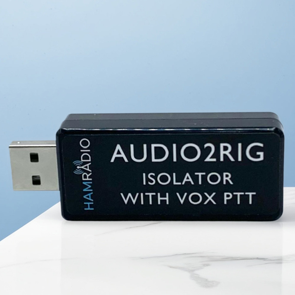 AUDIO2RIG Amateur Radio USB Sound Card Connector Supports VOX PTT ...